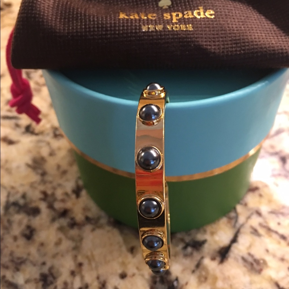 Kate Spade Gold & Gray Cuff Bracelet💋